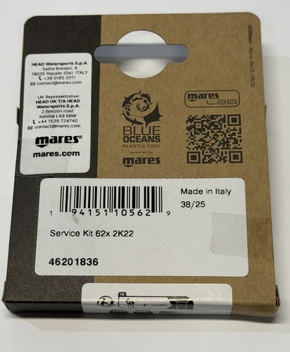 Mares stufe service kit - stufe,