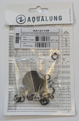 Aqualung stufe service kit - aqualung,