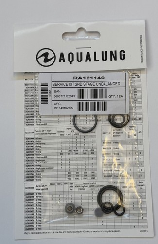 Aqualung stufe service kit - service,